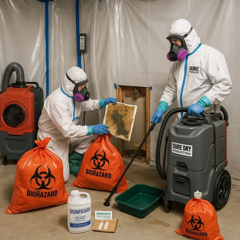 Contaminated Water Handling Protocols process in Pierce County, GA